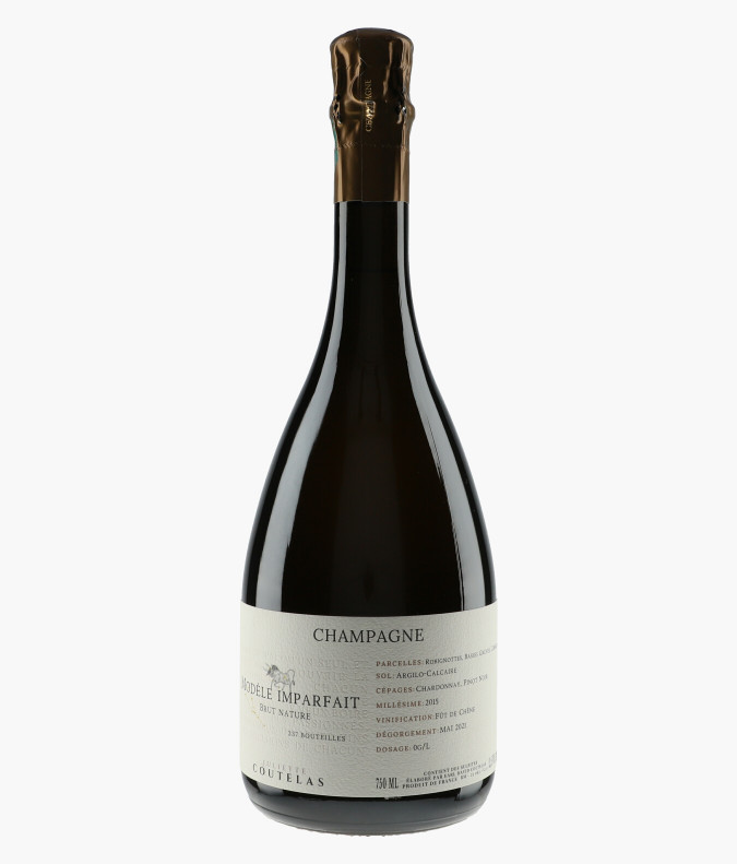 Champagne Brut Nature Modèle Imparfait 2015COUTELAS JULIETTE