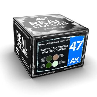 Real Colors Paint Set - USAF TAC South East Asia (SEA) Scheme