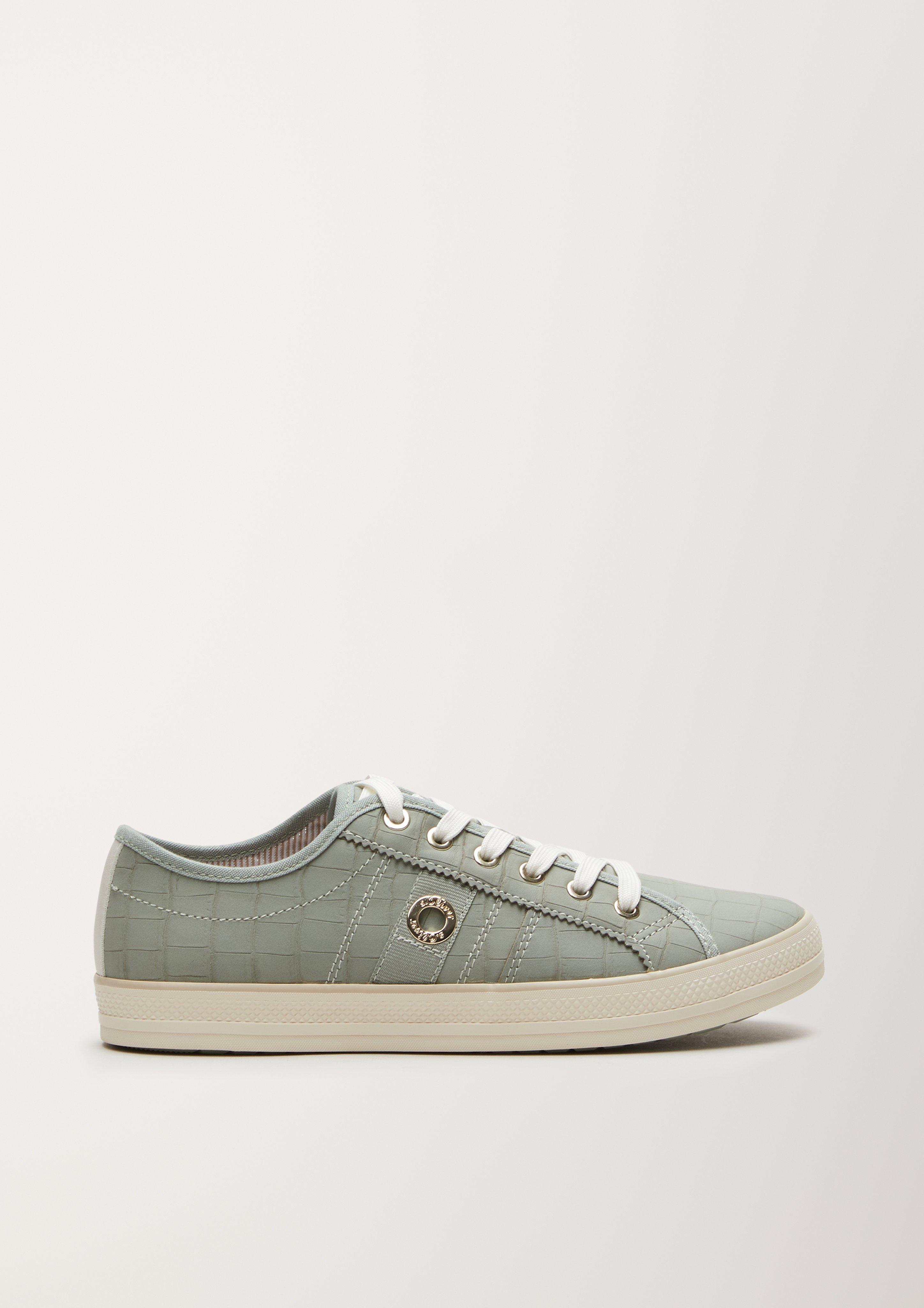 Sneaker in Reptilleder-Optik  6005172-728