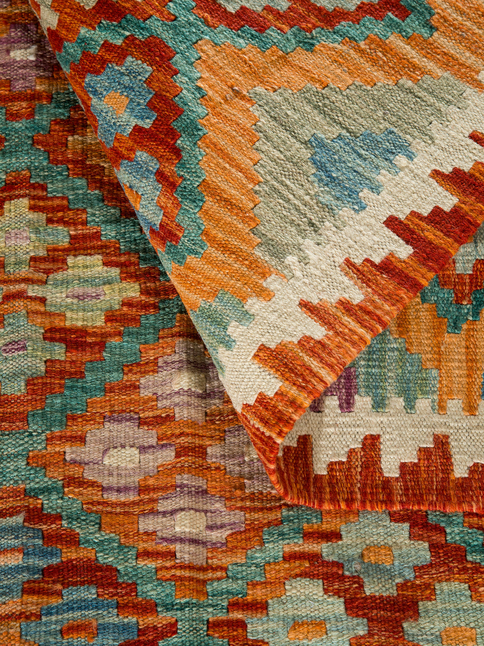 Afghan Kelim ca. 157 x 201 cm, Unikat / Einzelstück