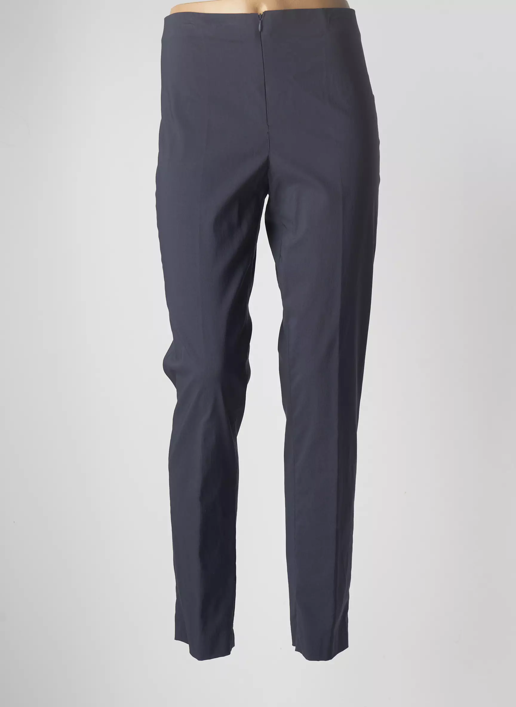 Lauren Vidal Pantalon7 8 Femme couleur bleu