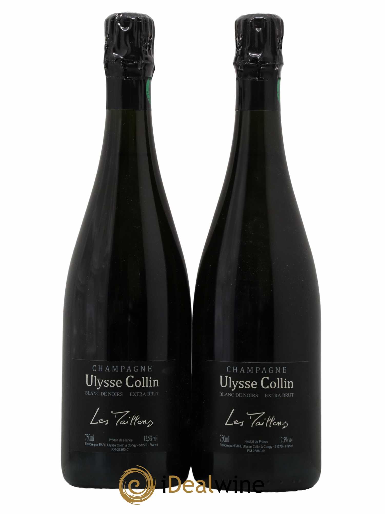 Les Maillons Blanc de Noirs Extra Brut Ulysse Collin   - Lot de 2 Bouteilles