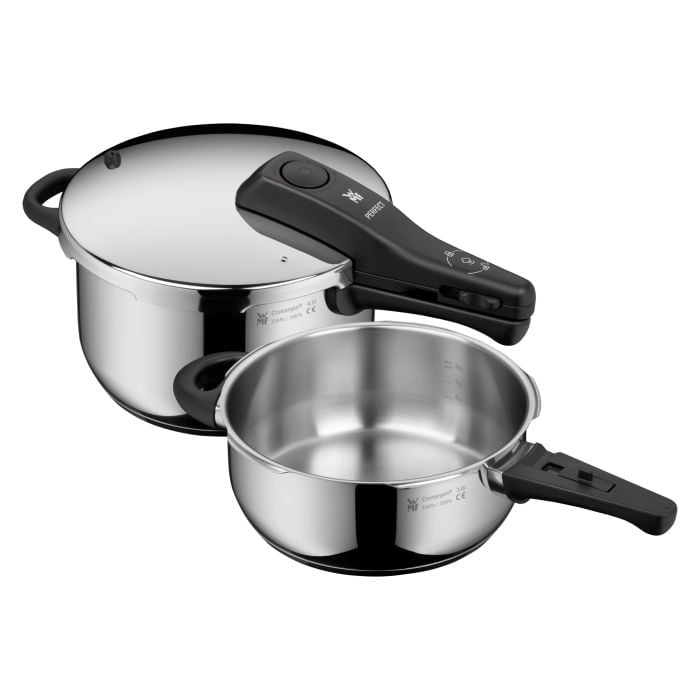 Perfect One Pot Schnellkochtopf-Set, 4,5 und 3,0 Liter