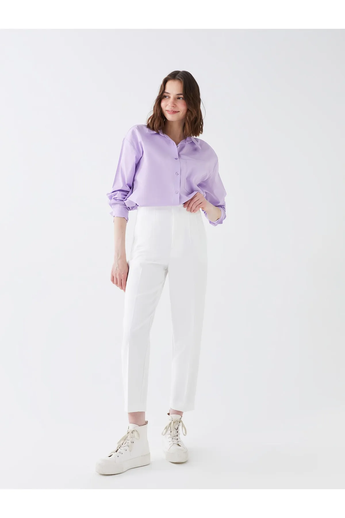 LC Waikiki  Gerade geschnittene Karottenhose für Damen