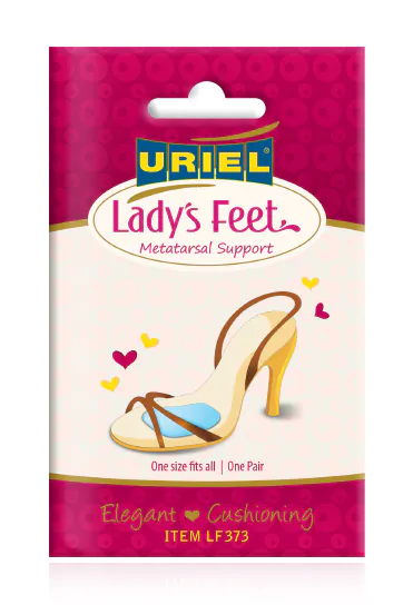 Uriel Lady's Feet silikonski ulošci za metatarzalne jastučićePara
