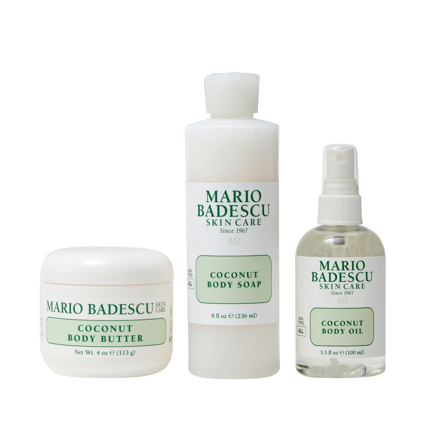 Coconut Body Trio
