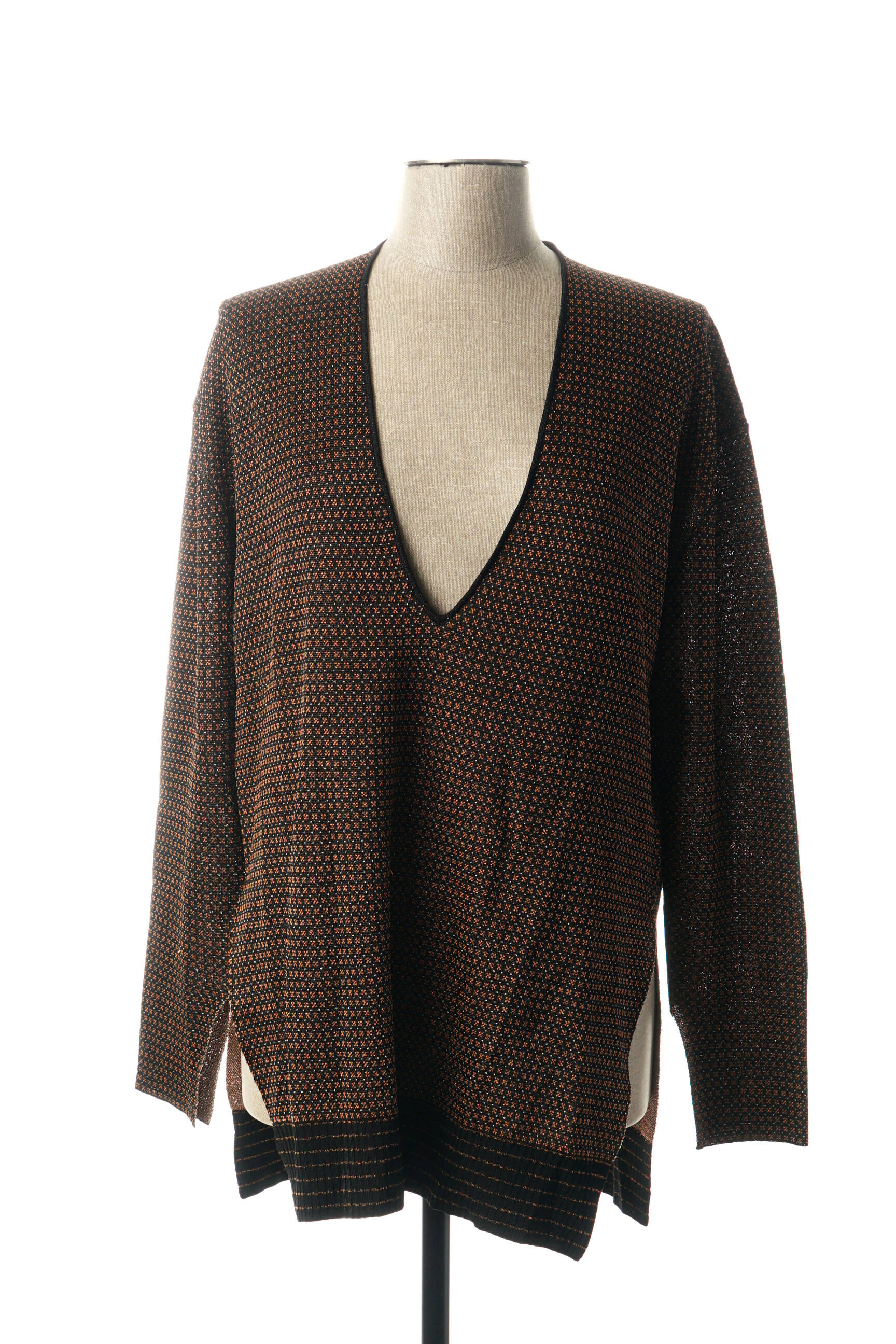 By Malene Birger Tuniquemanchelongue Femme couleur marron