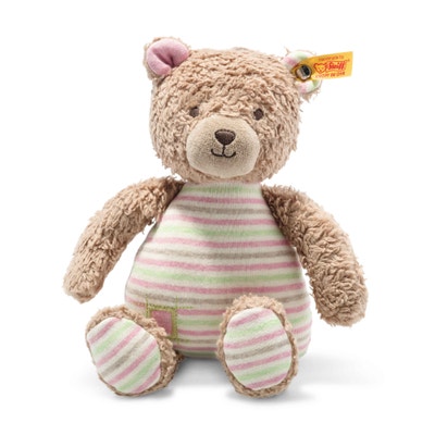 GOTS Rosy Teddybär, 24 cm, rosa