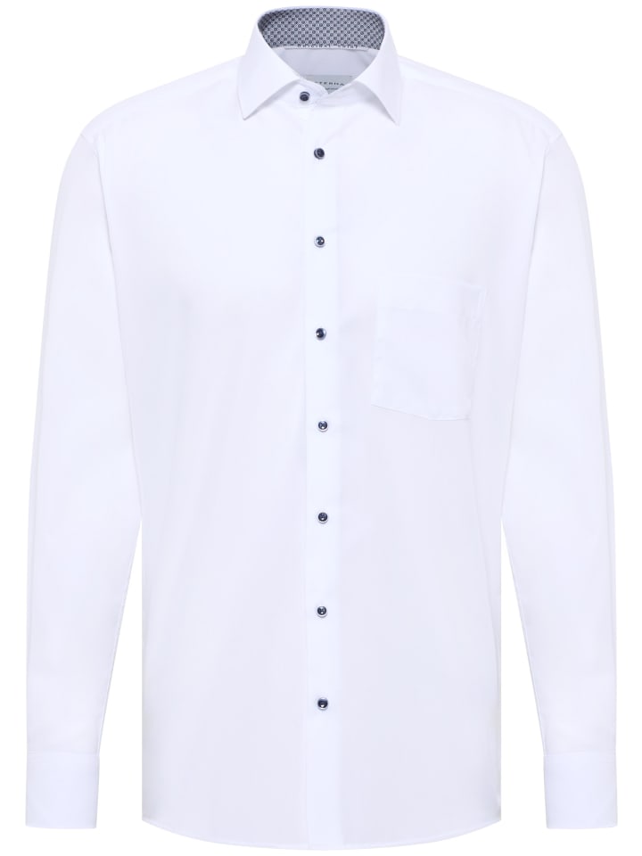 Eterna Hemd MODERN FIT in weiß günstig kaufen
