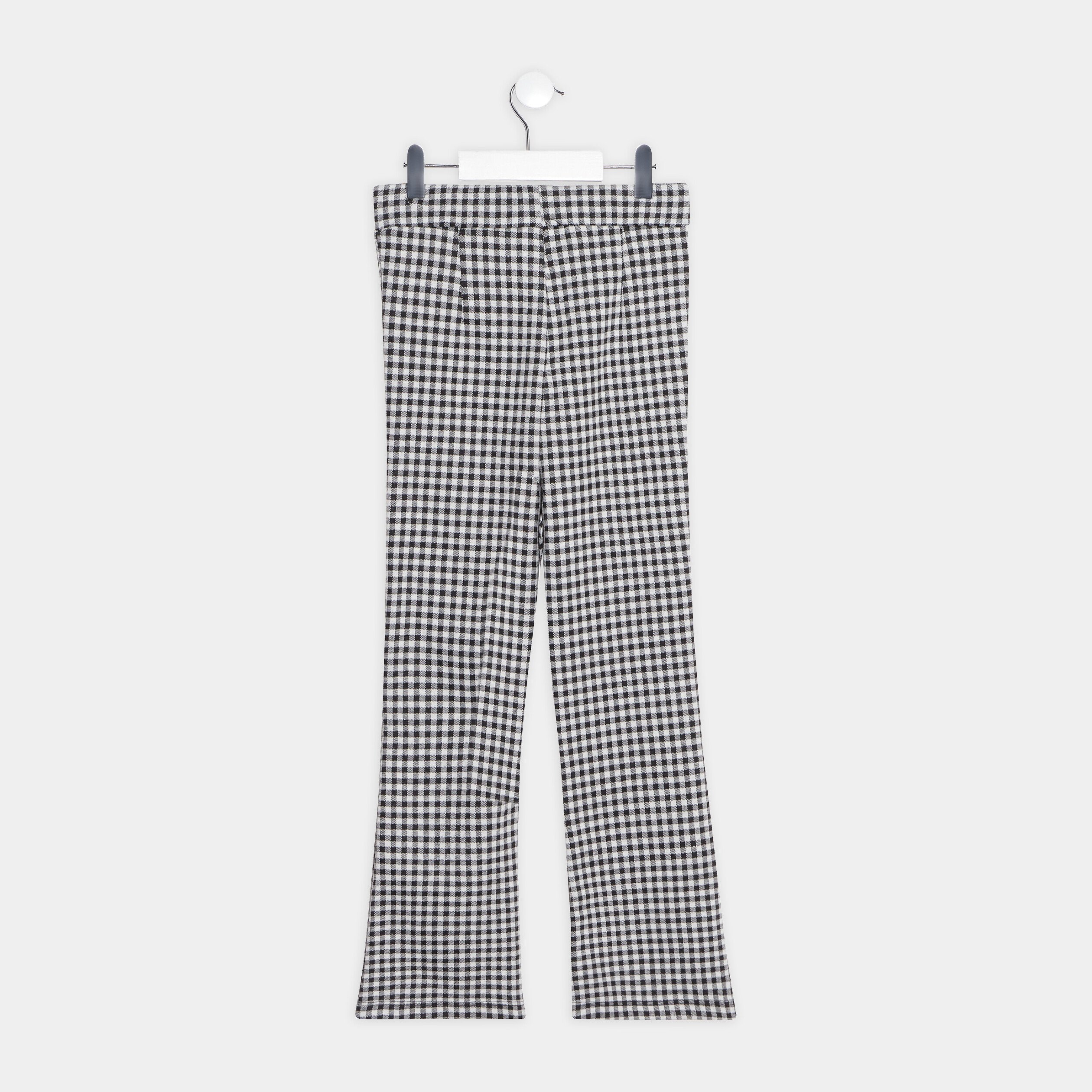 Pantalon bootcut ecru fille | La Halle