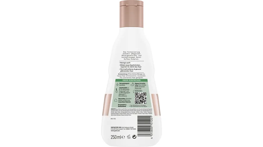 Guhl Bond+Reparatur Shampoo 250 ml