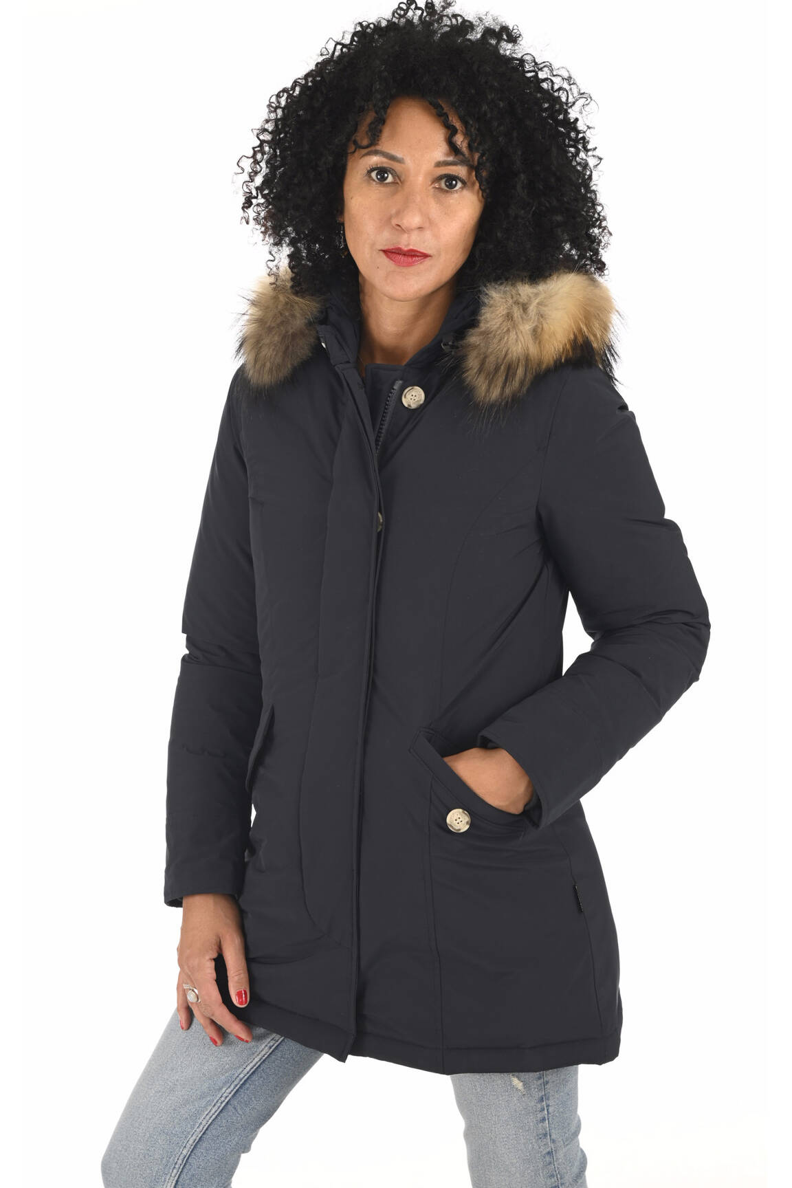 Woolrich Parkas Femme couleur bleu