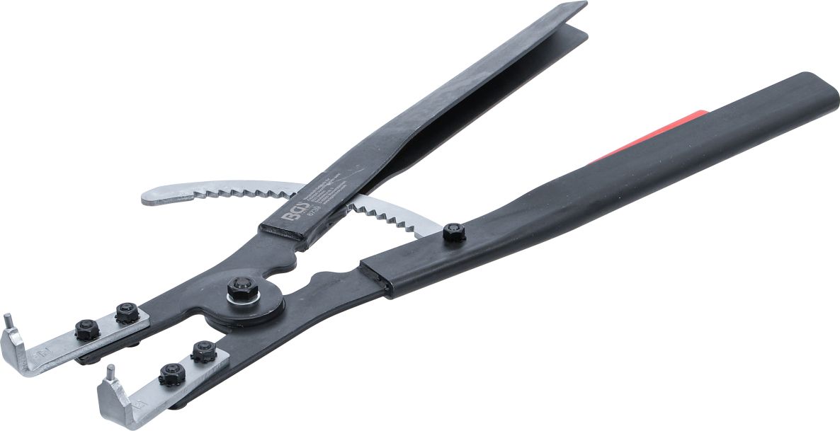 BGS 6739 Curved circlip pliers for outer rings 500 mm