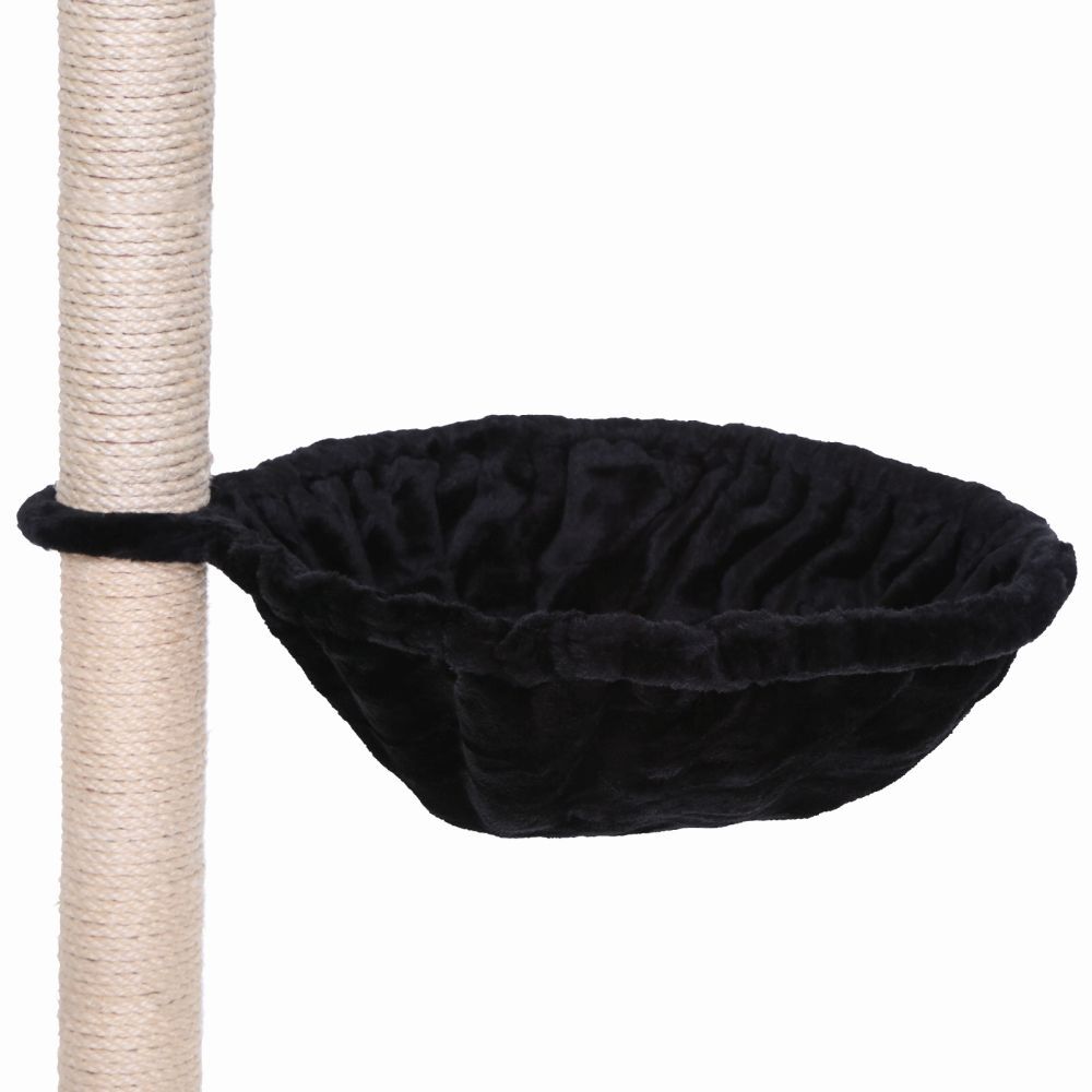 Lionto Kratzbäume Lionto Liegemulde für Kratzbäume - 15 cm Tiefe schwarz