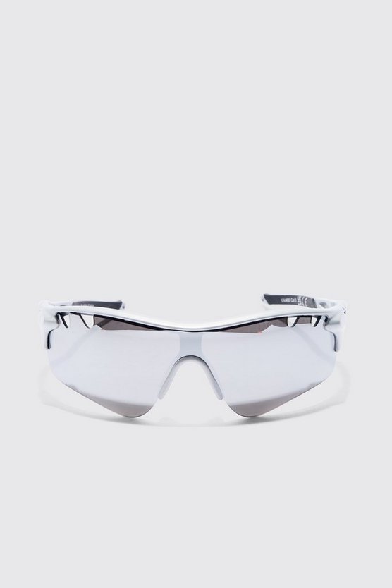 Sonnenbrille mit Chrom-Gläsern