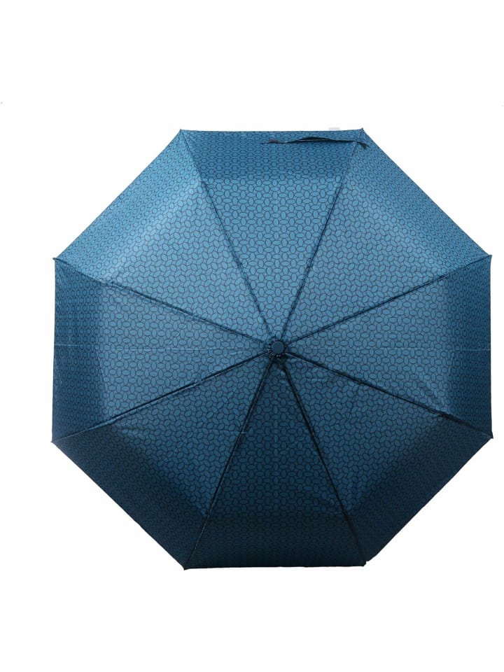 COFI 1453 Teleskop-Taschenschirm mit Schutzhülle flexibel und widerstandsfähig in Blau günstig kaufen onesize