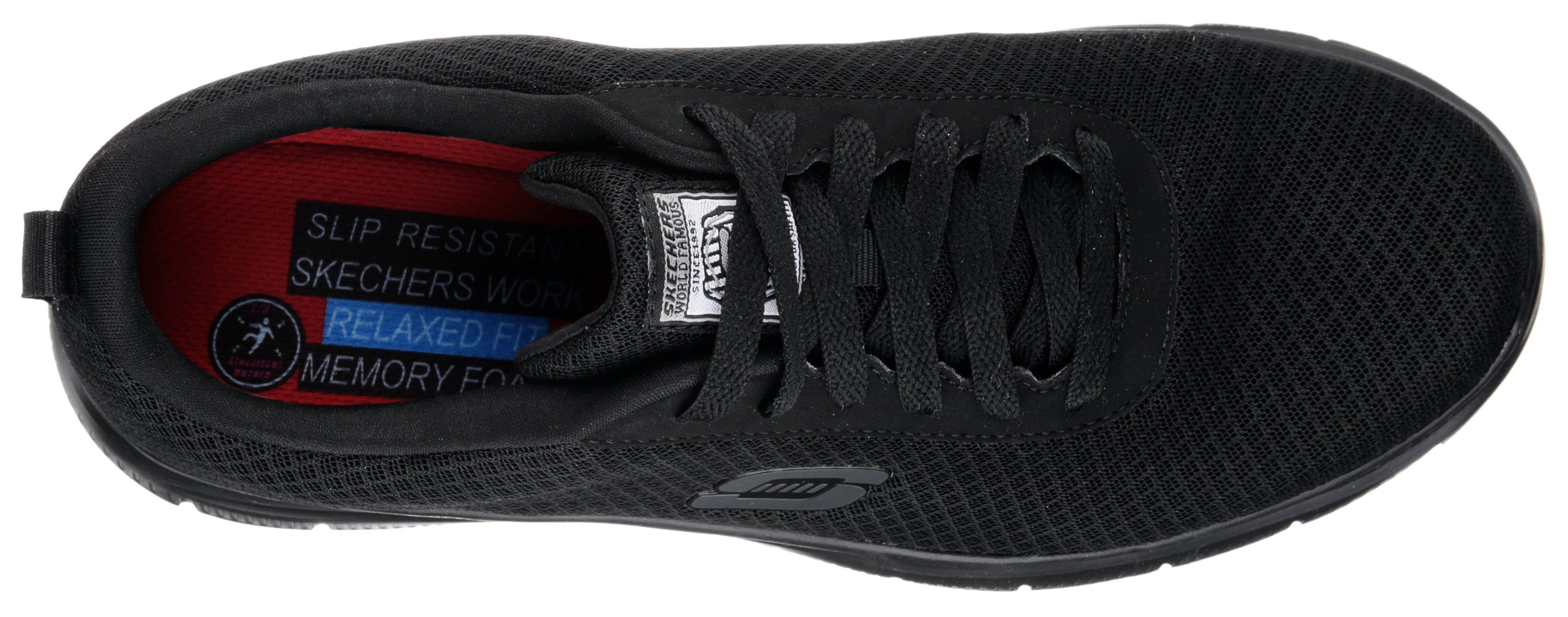 Skechers Berufsschuh mit gepolsterter Innensohle