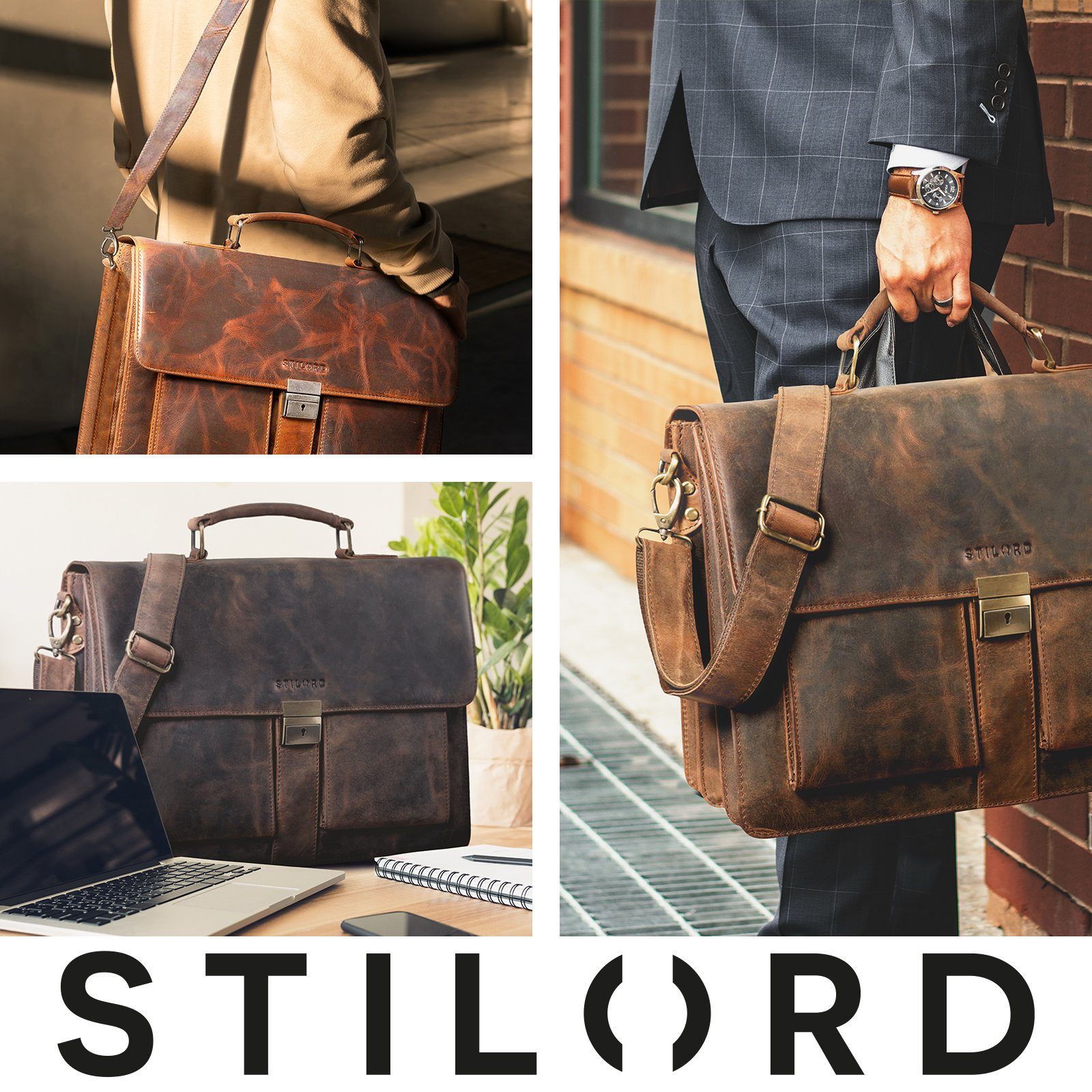 STILORD Aktentasche 