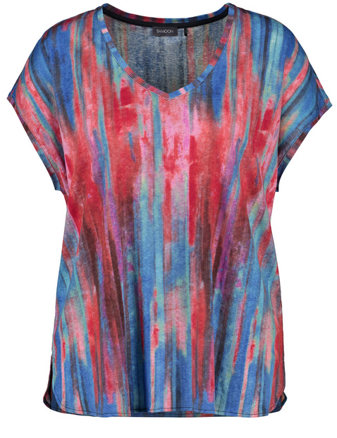 Shirt aus Leinen-Mix
