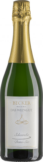 2019 Scheurebe demi sec Winzersekt halbtrocken - Becker das Weingut