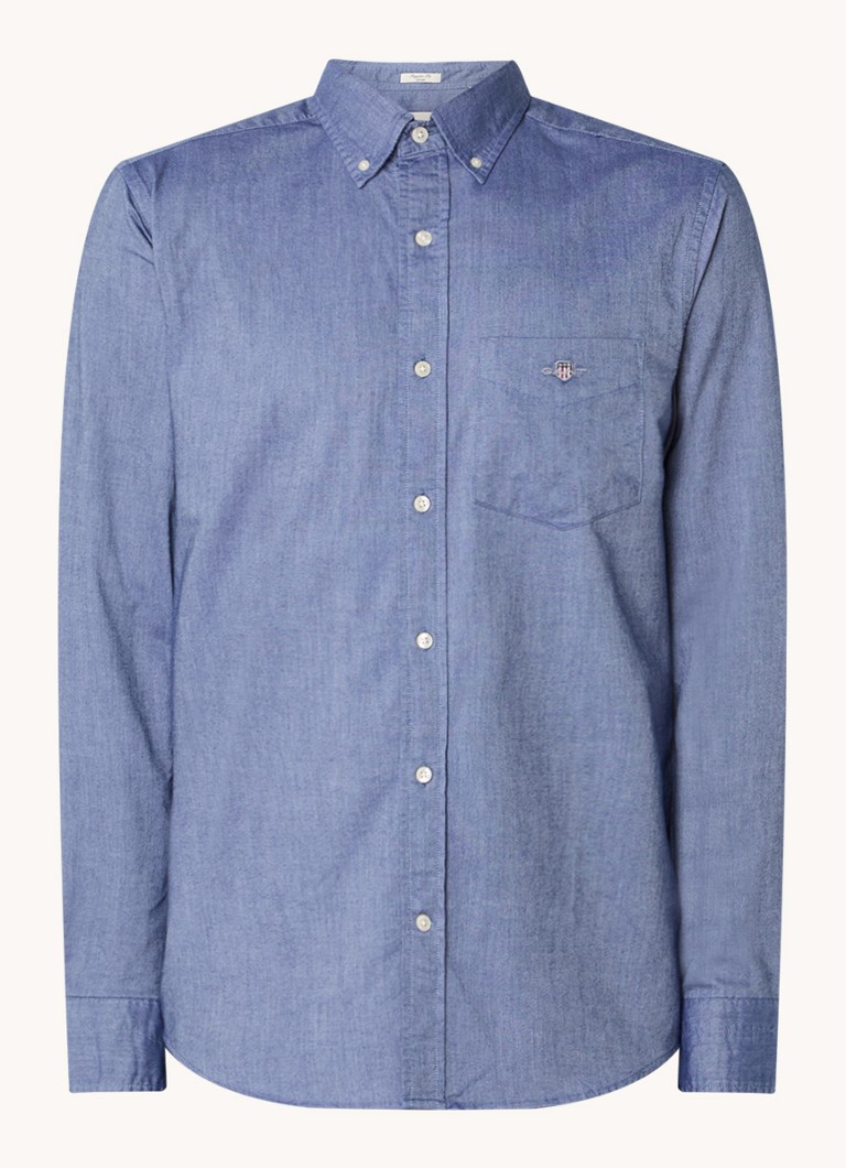 Srajca Gant Oxford regular fit z vezenim logotipom