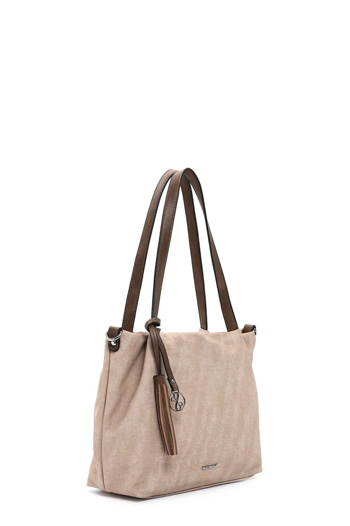 Emily & Noah  Handtasche - Beige - Unifarben