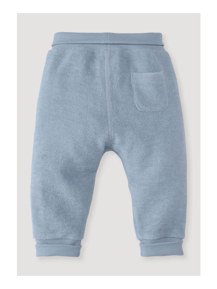 Hessnatur Wollfrottee-Hose in helles jeansblau günstig kaufen