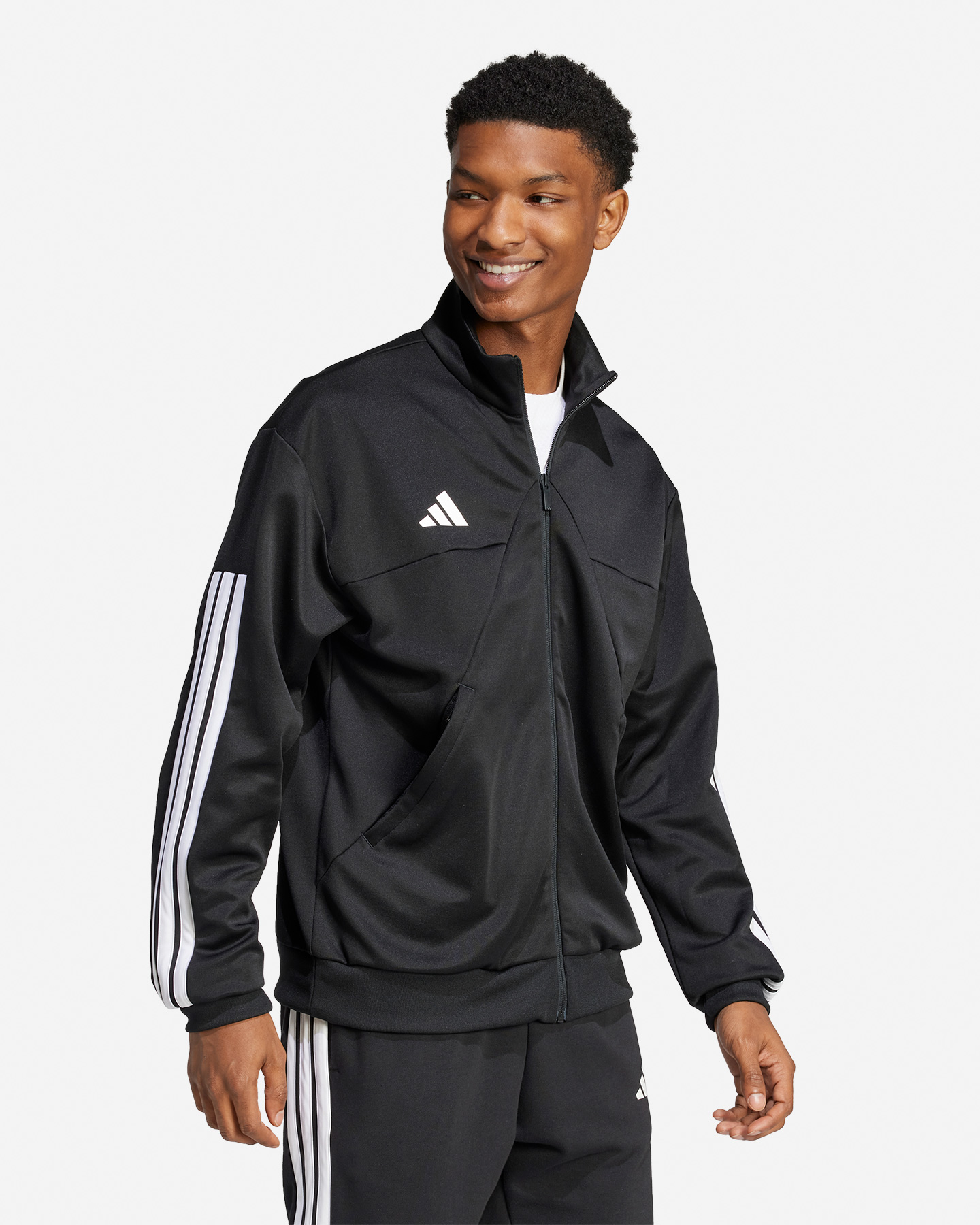Adidas Tiro 3-pruhový fleece M JC9406
