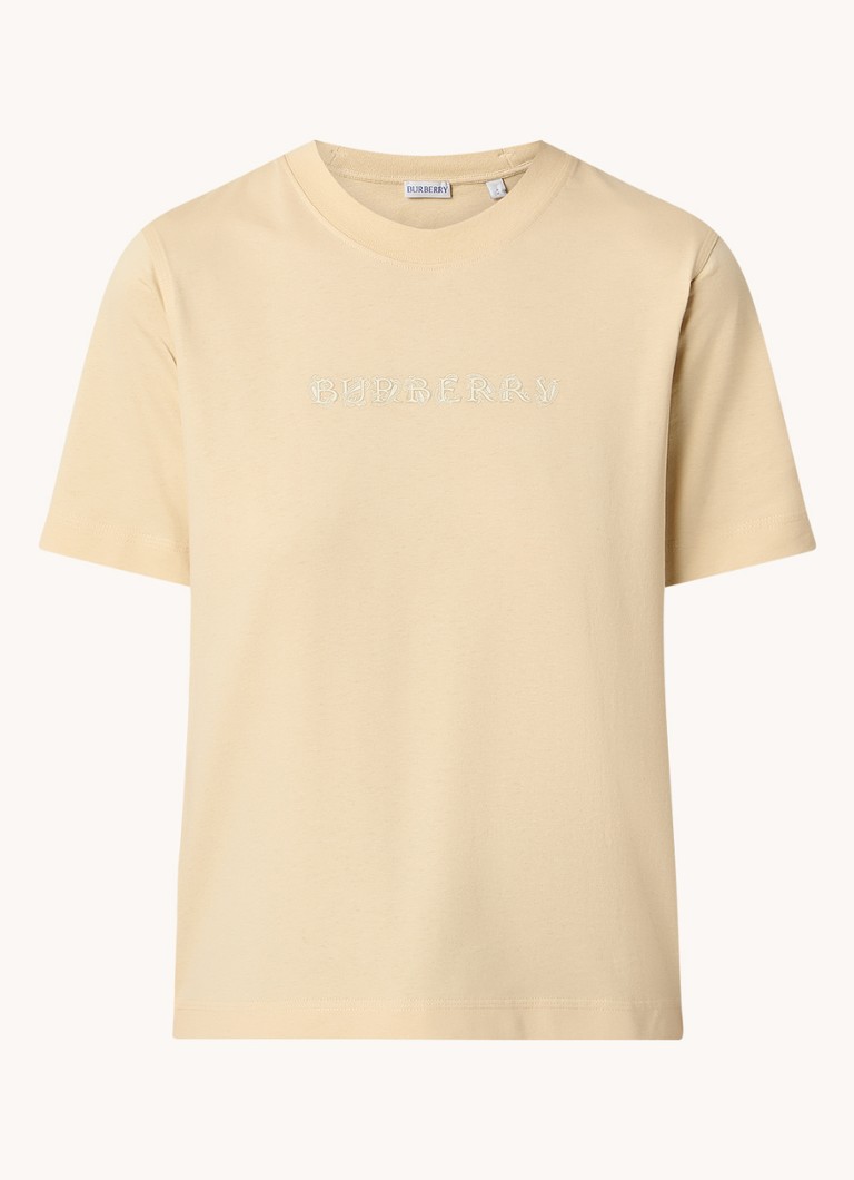 Μπλούζα με τύπωμα λογότυπου Burberry