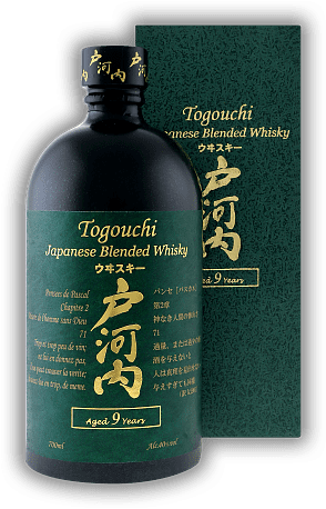 Togouchi Japanese Blended Whisky 9 Years Togouchi Japanese Blended Whisky 9 Years  Alter 9 J. - 0,7	 Liter - Vol 40%