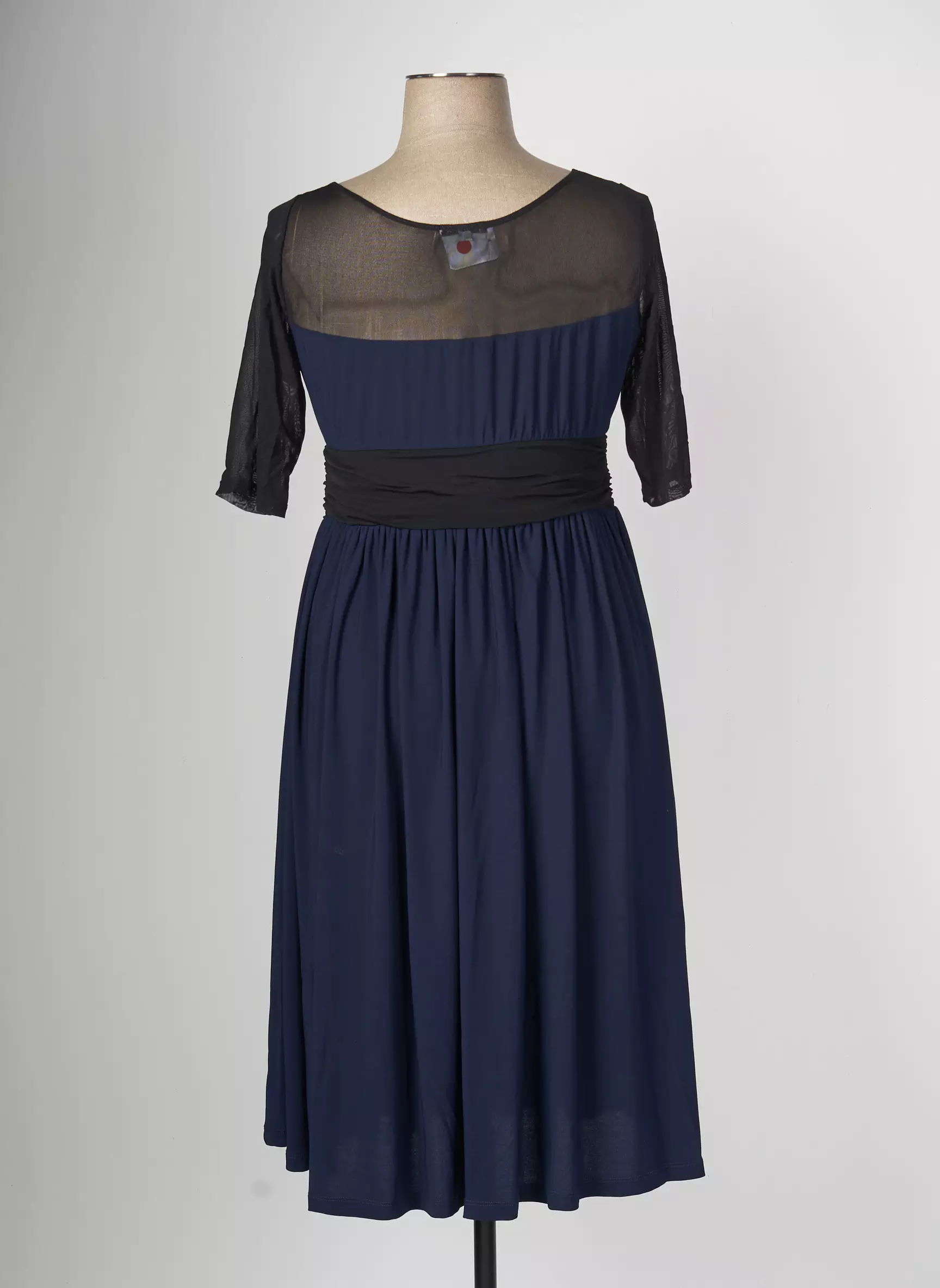 Kiyonna Robes Mi Longues Femme couleur bleu