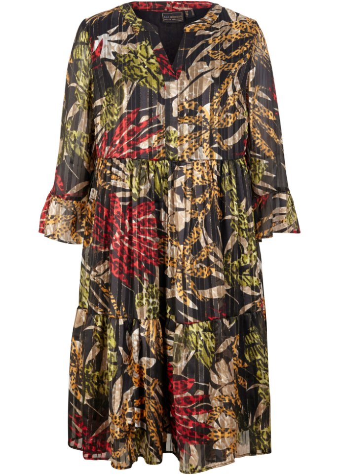 Kleid mit floralem Muster
