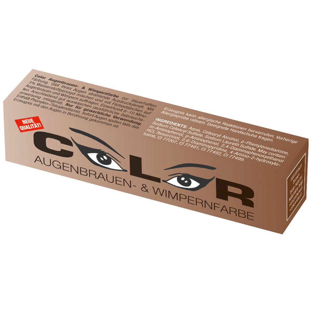 Comair Color Augenbrauen- und Wimpernfarbe naturbraun 15 ml
