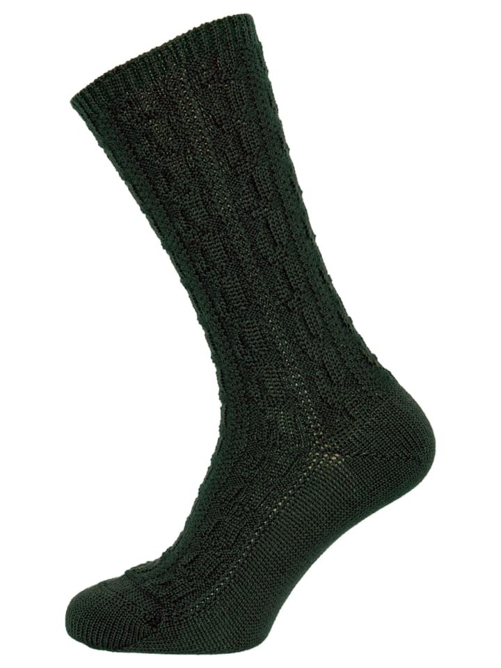 Lusana Strumpf L5697 in grün günstig kaufen