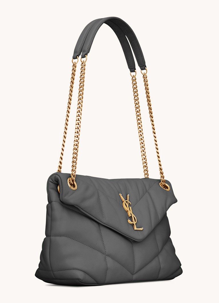 Saint Laurent  Puffer Small schoudertas van quilted lamsleer