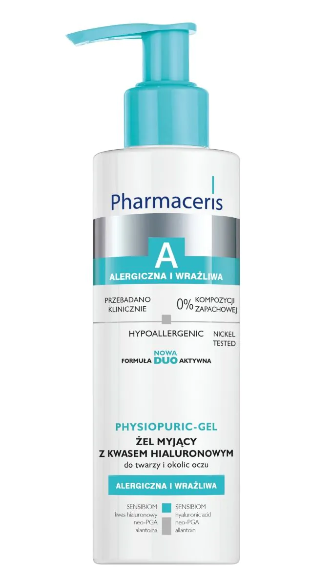 „Pharmaceris A Physiopuric“ drėkinamasis veido valymo gelis