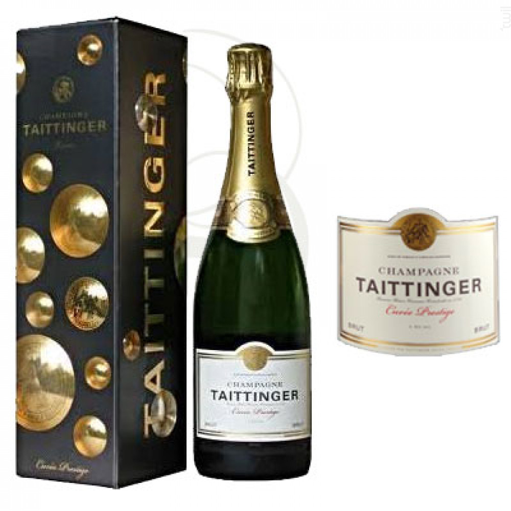 Taittinger Brut Prestige + Étui Champagne Taittinger