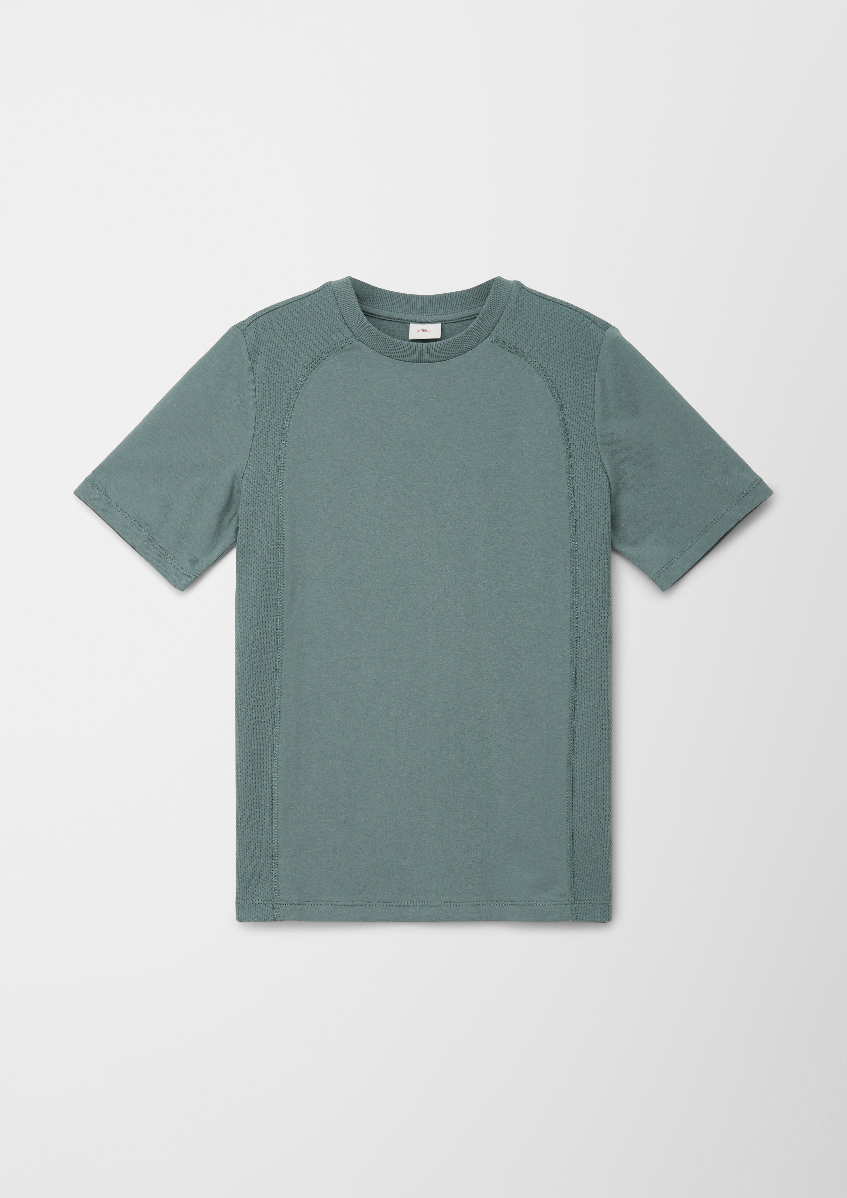 T-Shirt im Fabricmix  2128285-6714