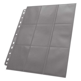 18-Pocket Side-Loading Supreme Page Grau
