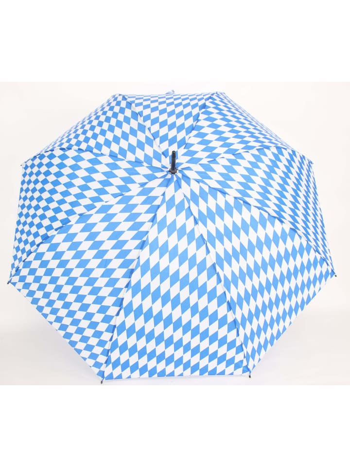 COFI 1453 Stockschirm für Bayernfans ?100 cm Regenschirm in Blau-Weiß in Blau-Weiß günstig kaufen 100 cm