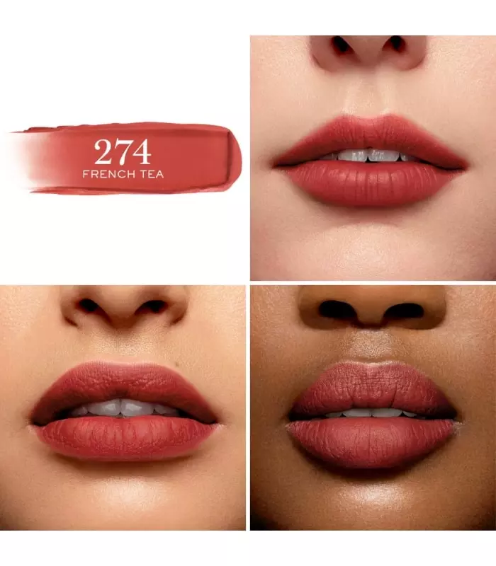 L'ABSOLU ROUGE INTIMATTE Rouge à Lèvres Mat - Effet Flouté