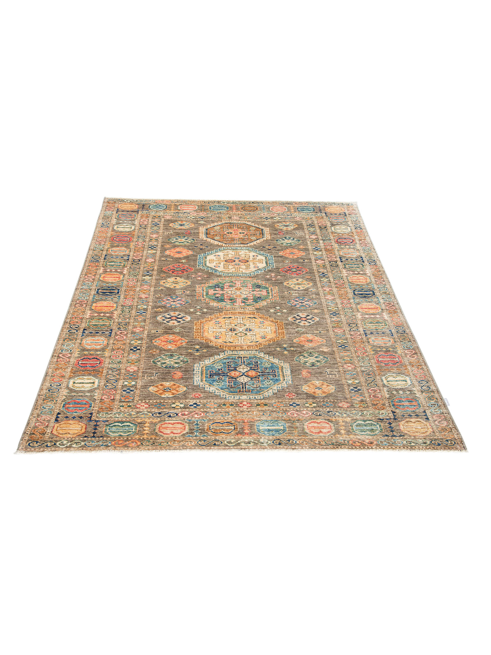 Kazak Ghazni ca. 149 x 211 cm, Unikat / Einzelstück