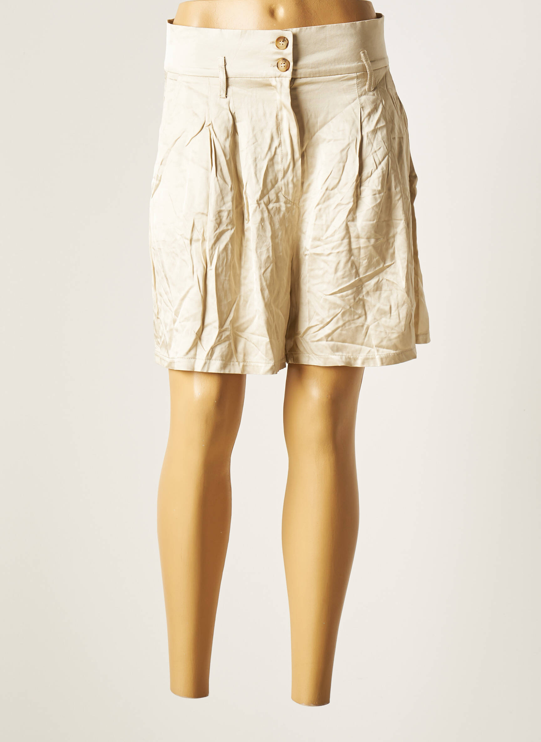 Astrid Black Label Shorts 1 Femme couleur beige