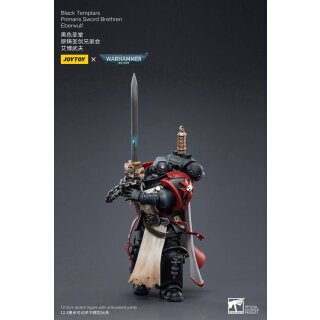 Warhammer 40k Actionfigur: Black Templars Primaris Sword Brethren Eberwulf