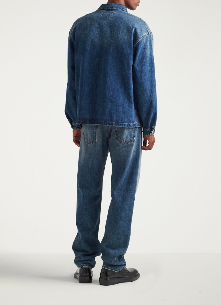 Prada jeans srajca regular fit z žepom na prsih