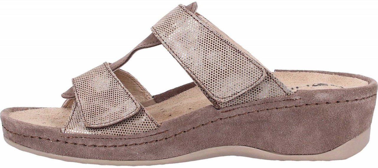 ROHDE Pantoletten beige
