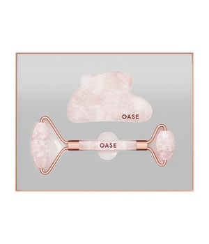 OASE Facial Set Facial Roller & Gua Sha Stone + Free Travel Bag Gesichtspflegeset-1 Stk