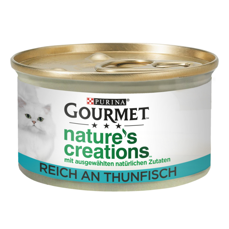 GOURMET Nassfutter GOURMET Nature's Creations 12x85g Thunfisch