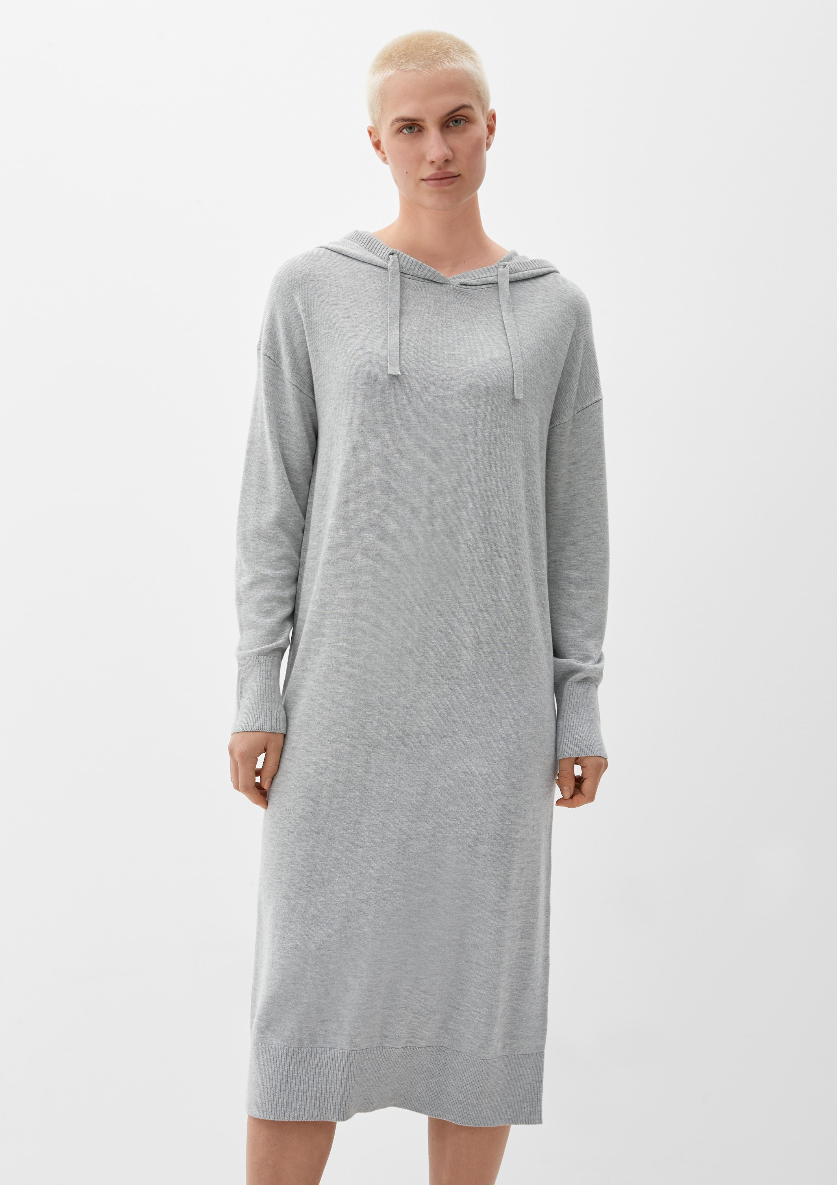 Strickkleid mit Kapuze  2125632-9400