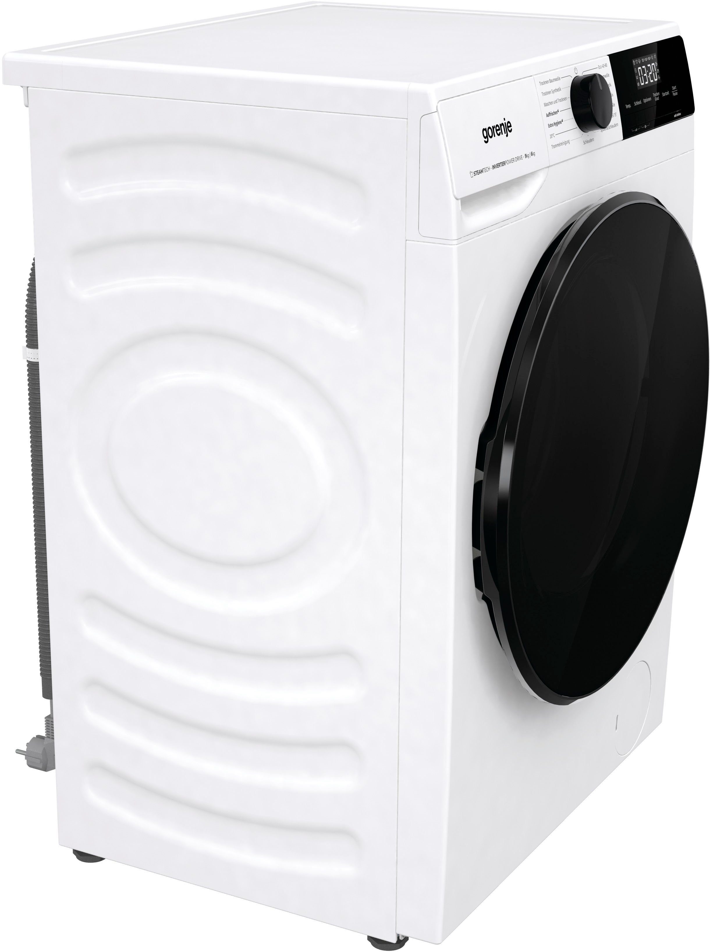 GORENJE Waschtrockner WD2A 964 ADPS/DE, 9 kg, 6 kg, 1400 U/min